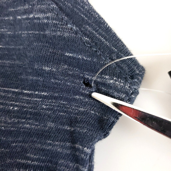 NEW!! MLB Womens SIZE S Detroit Tigers Sleeveless Tank Top Blue Space Dye FLAW - Picture 12 of 13